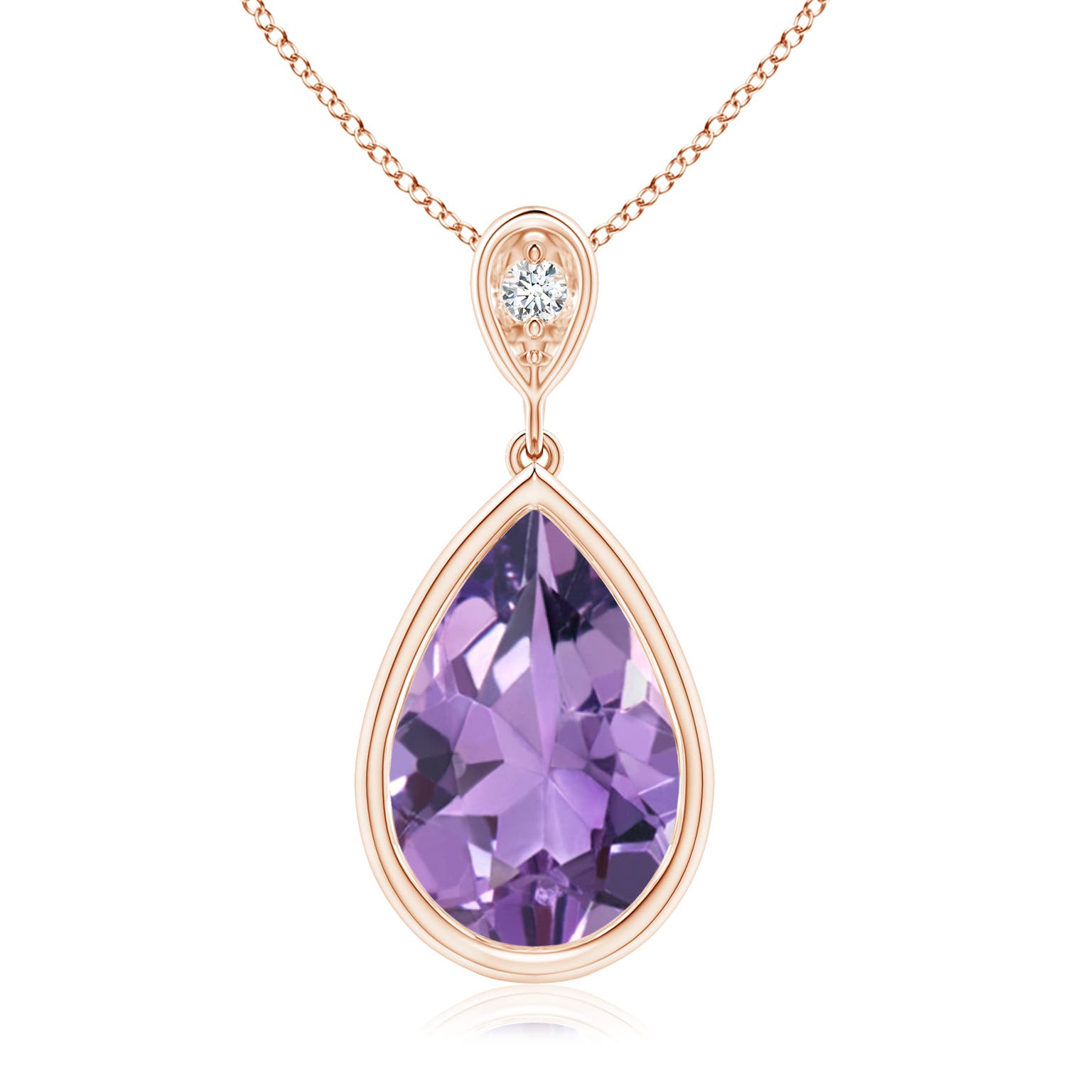 A - Amethyst / 2.62 CT / 14 KT Rose Gold