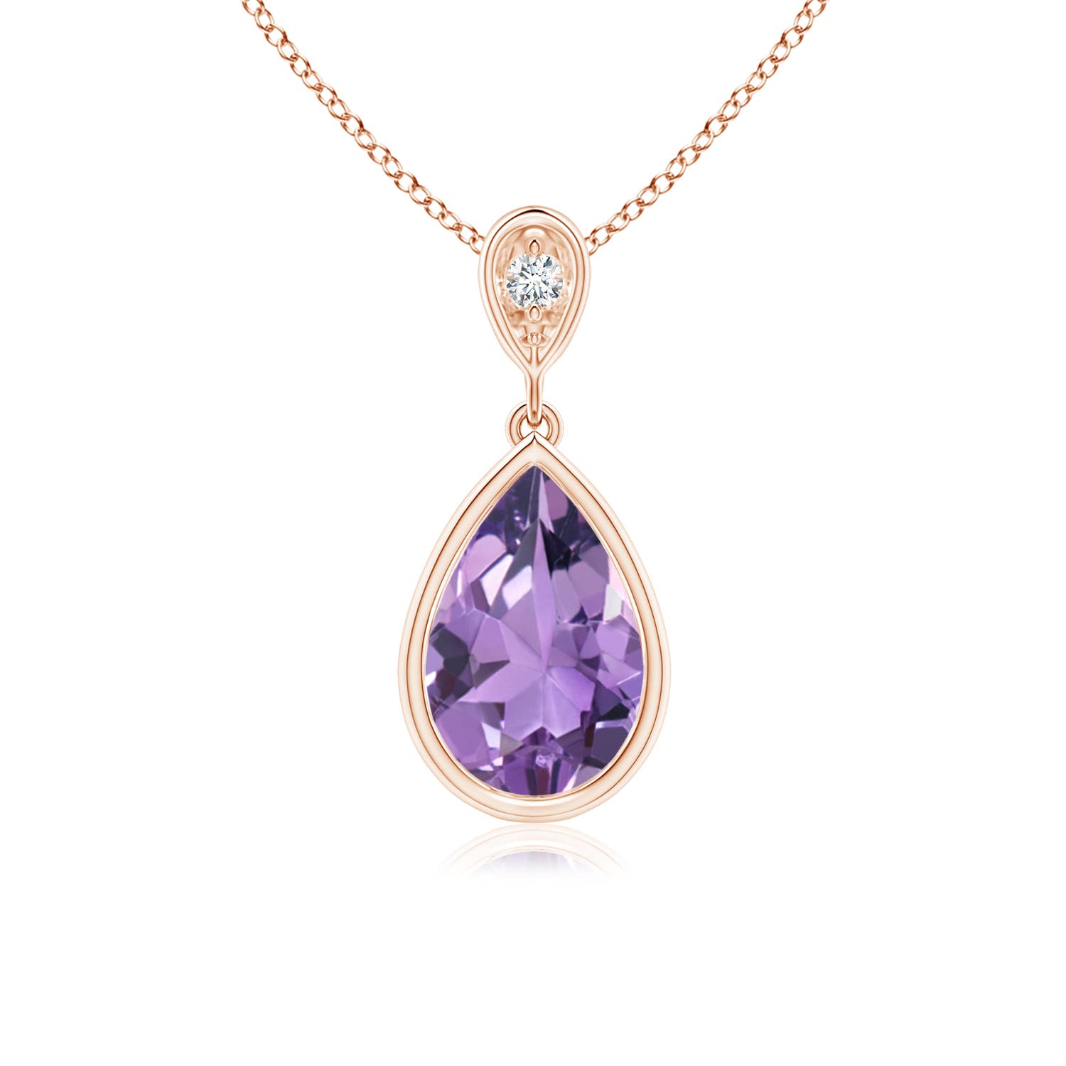 A - Amethyst / 1.06 CT / 14 KT Rose Gold