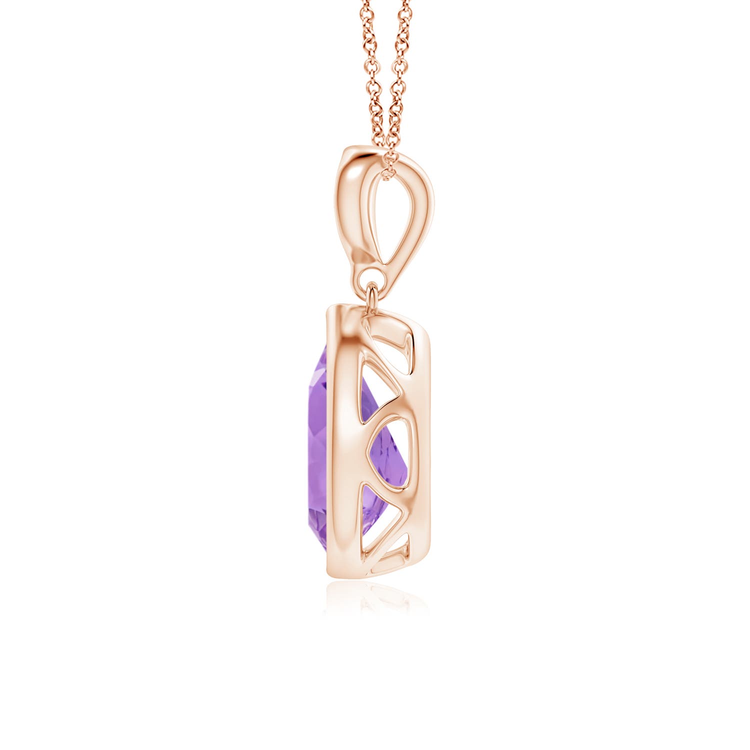 A - Amethyst / 1.06 CT / 14 KT Rose Gold