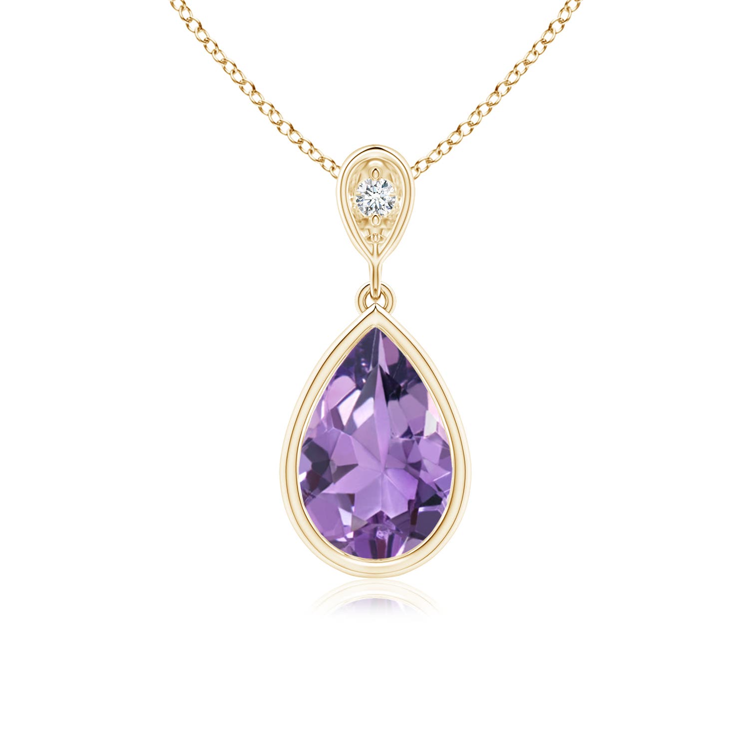 A - Amethyst / 1.06 CT / 14 KT Yellow Gold