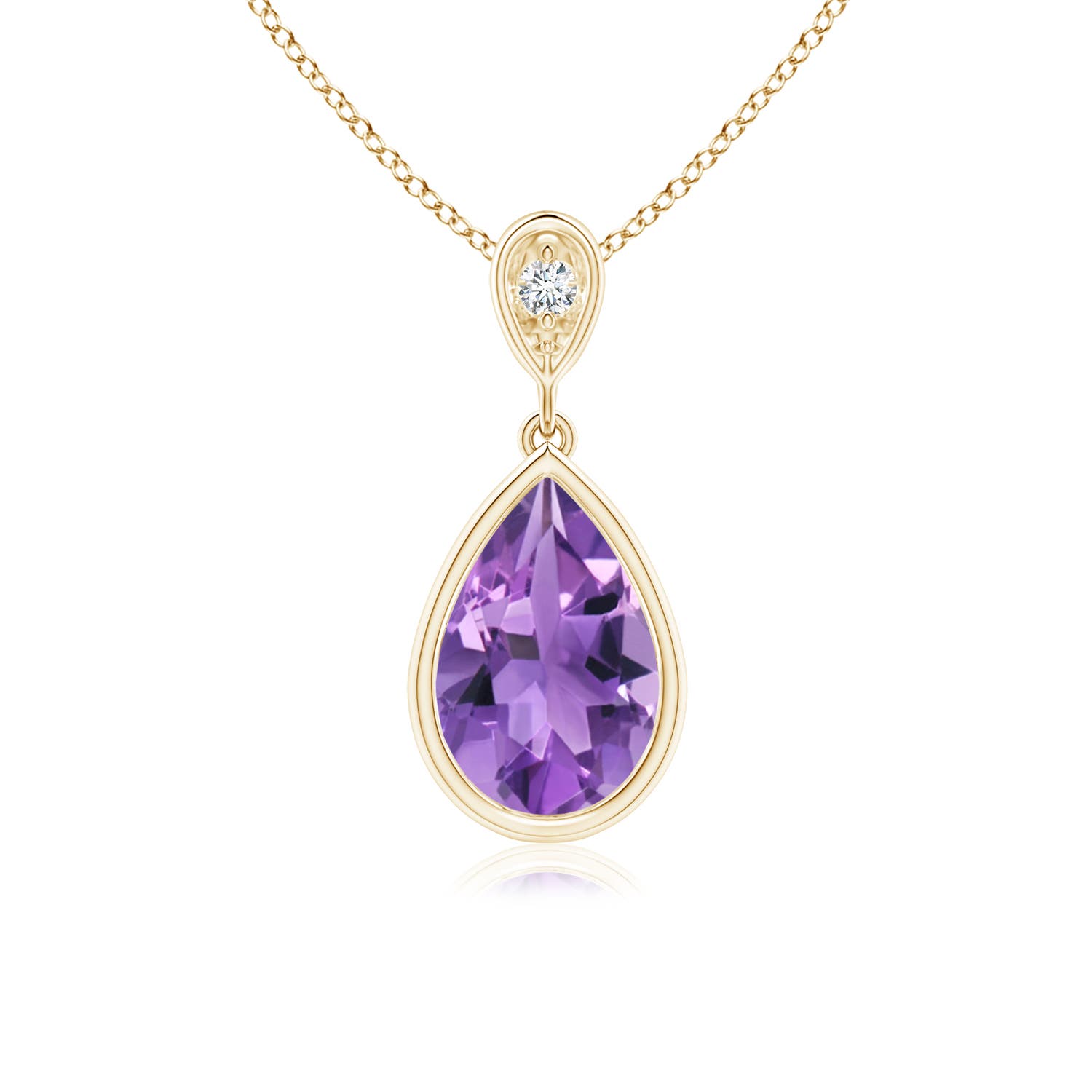 AA - Amethyst / 1.06 CT / 14 KT Yellow Gold