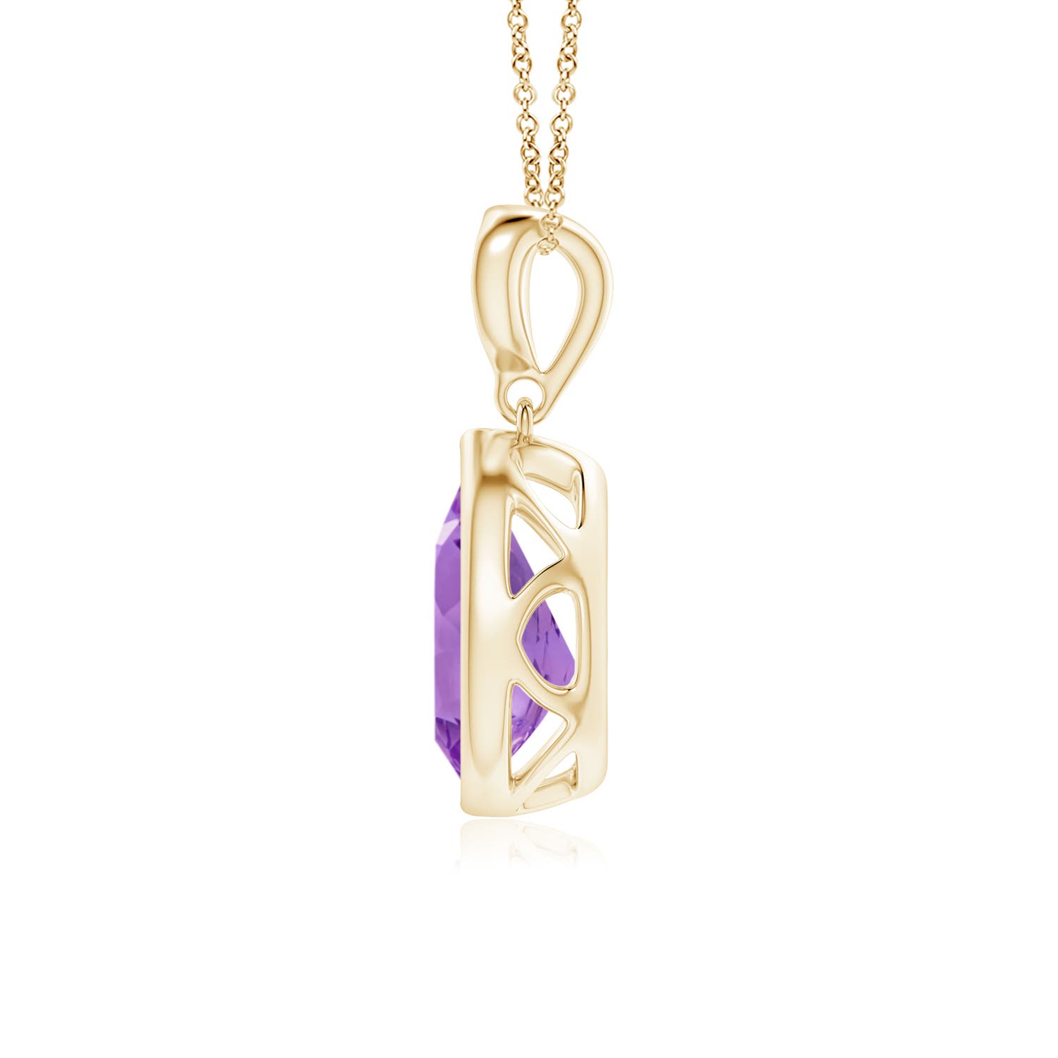 AA - Amethyst / 1.06 CT / 14 KT Yellow Gold