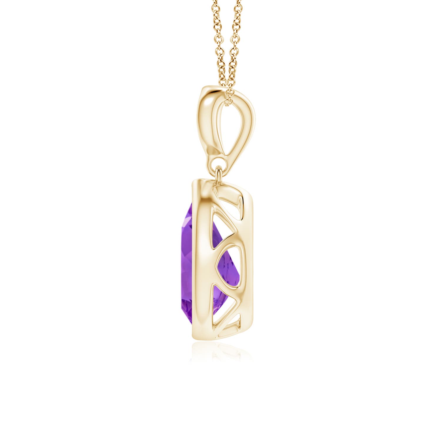 AAA - Amethyst / 1.06 CT / 14 KT Yellow Gold