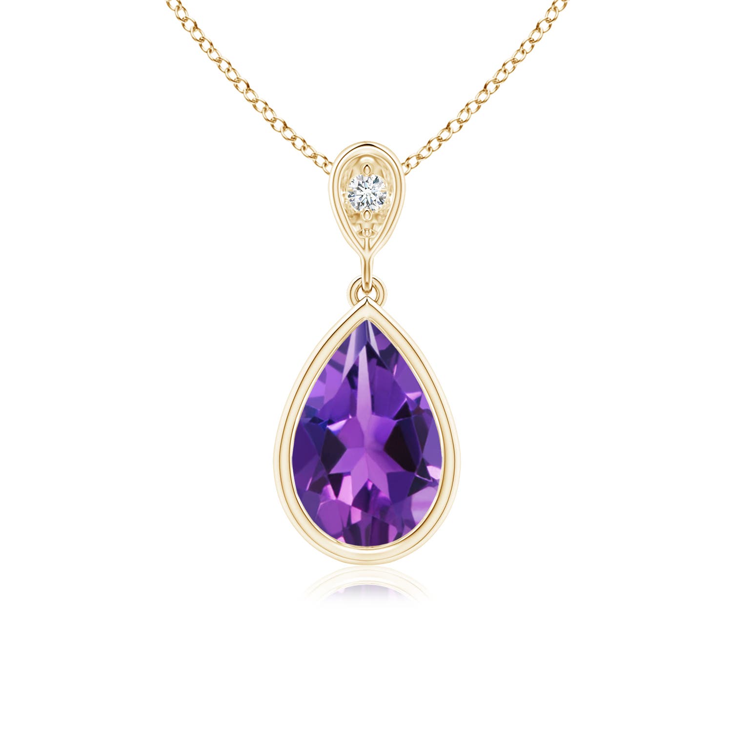 AAAA - Amethyst / 1.06 CT / 14 KT Yellow Gold