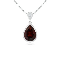 Dangle Garnet Dangle Necklaces & Pendants