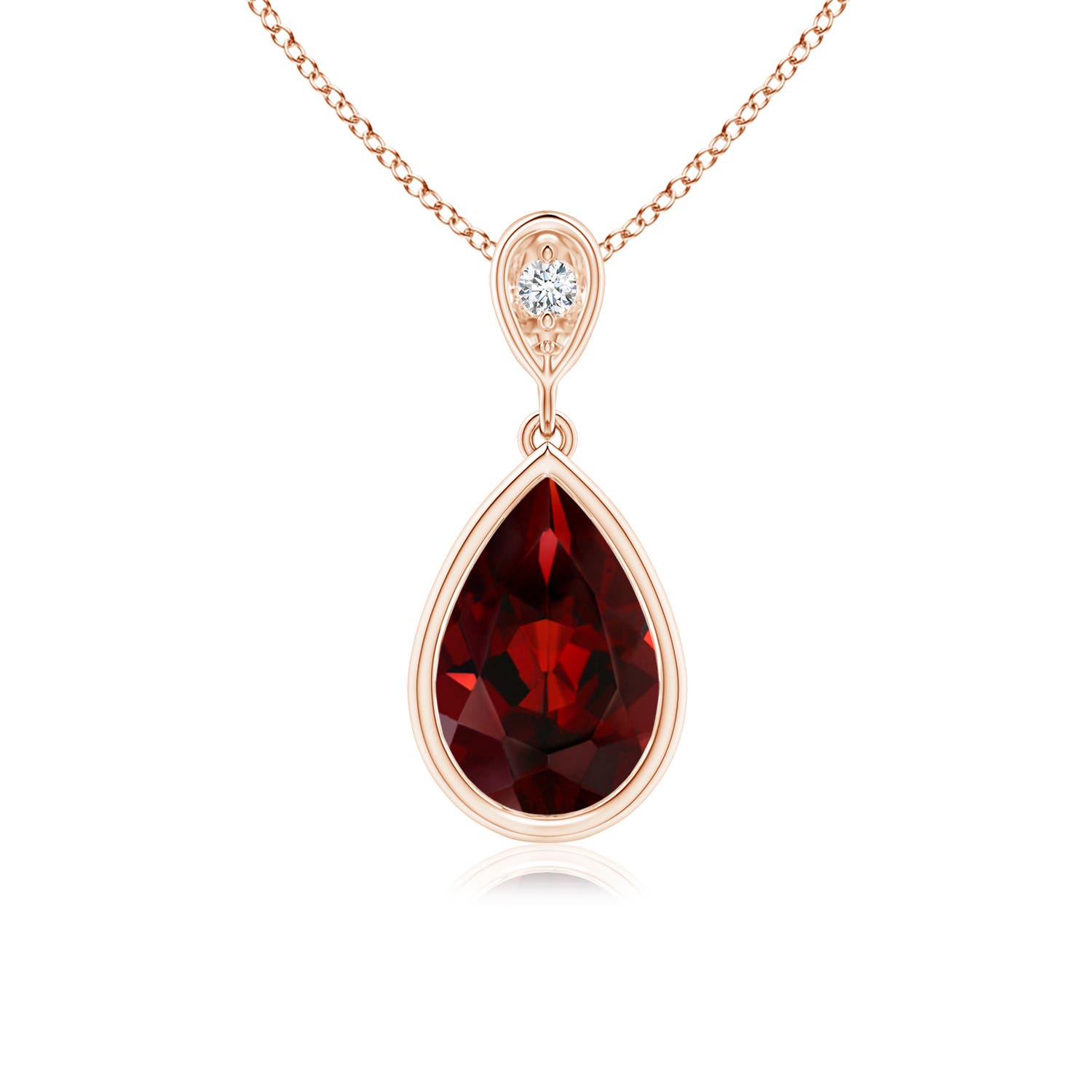 AAA - Garnet / 1.51 CT / 14 KT Rose Gold