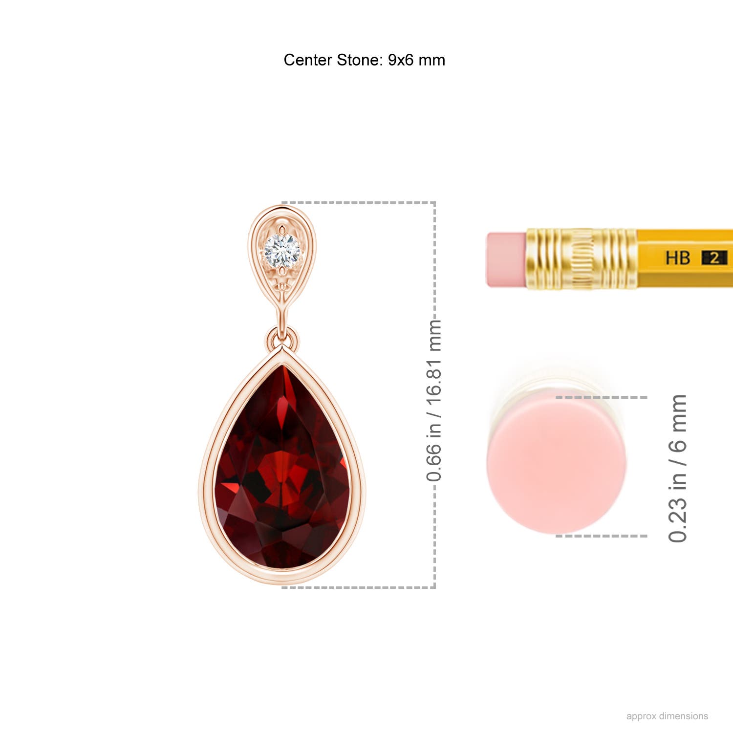 AAA - Garnet / 1.51 CT / 14 KT Rose Gold