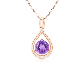 Round A Amethyst