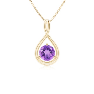 Round A Amethyst