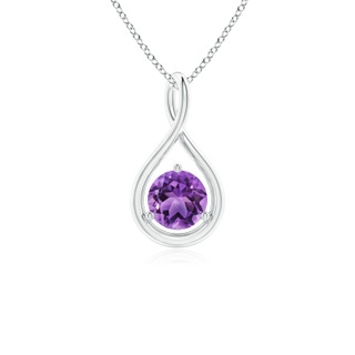 Round AA Amethyst