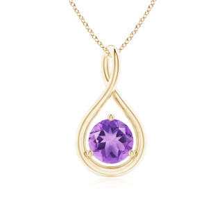 Round A Amethyst