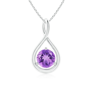 Round A Amethyst