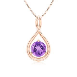 Round A Amethyst