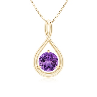 Round AA Amethyst