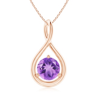 Round A Amethyst