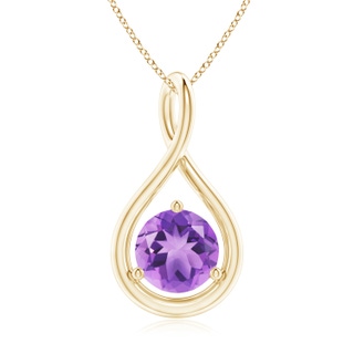 Round A Amethyst
