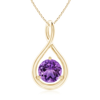 Round AA Amethyst