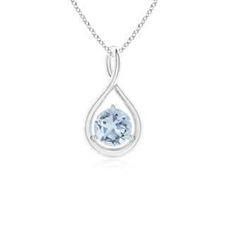 Round A Aquamarine