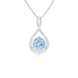 Round AA Aquamarine