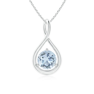 Round A Aquamarine