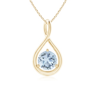 Round A Aquamarine
