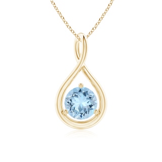 Round AAA Aquamarine