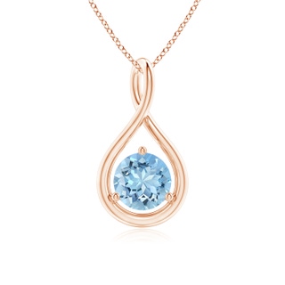 Round AAAA Aquamarine