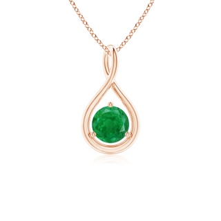 Round AA Emerald