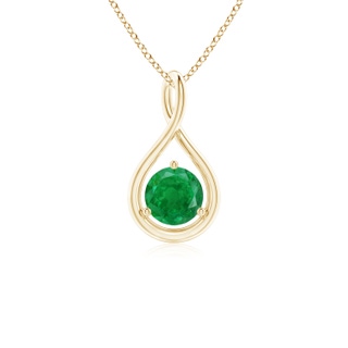 Round AA Emerald