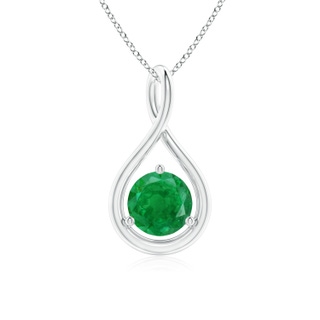 Round AA Emerald