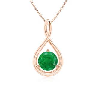 Round AA Emerald