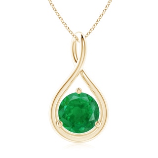 Round AA Emerald