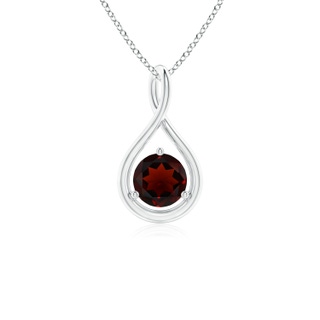Round AA Garnet