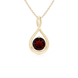 Round AA Garnet