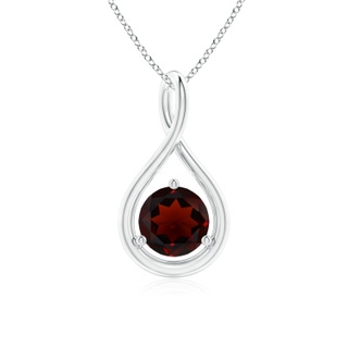 Round AA Garnet