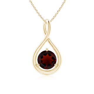 Round AA Garnet