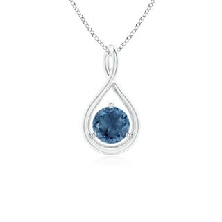 Round A London Blue Topaz