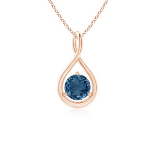 Round AA London Blue Topaz