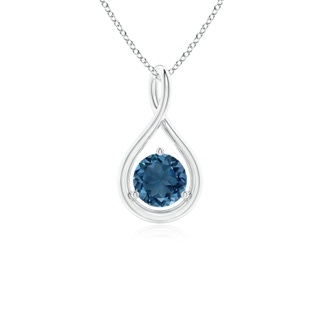 Round AA London Blue Topaz