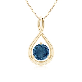 Round AA London Blue Topaz
