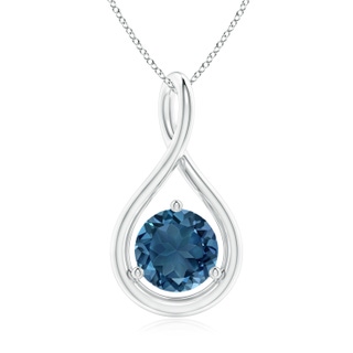Round AA London Blue Topaz
