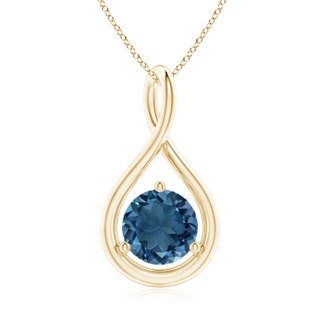 Round AA London Blue Topaz