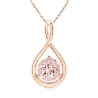 Round AA Morganite