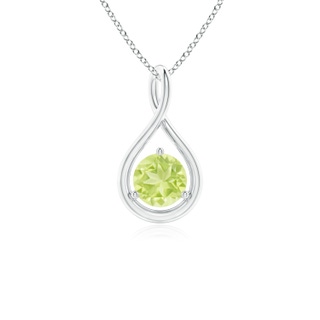 Round A Peridot