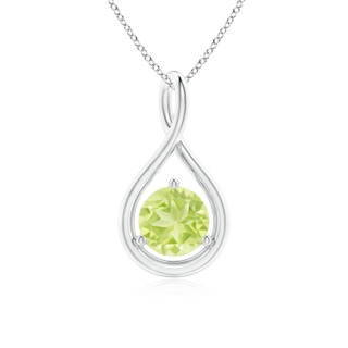Round A Peridot