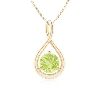 Round A Peridot