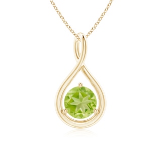 Round AA Peridot