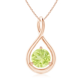 Round A Peridot