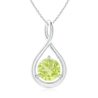 Round A Peridot