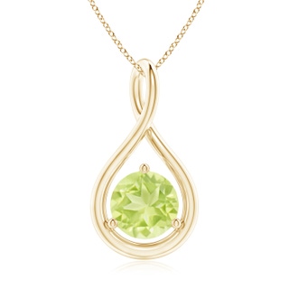 Round A Peridot
